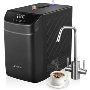 Instant Hot Water Dispenser, 3.4-Quart Stainless Steel Tank with Hot & Cold Under-Sink Faucet, Precise 113208 Temp & WiFi Smart Control, Energy-Efficient for Home & Office, B32CU-FHCA