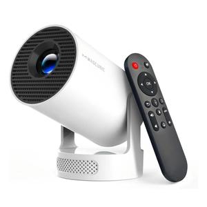 Magcubic Mini Projector with WiFi 6 and Bluetooth 5.4, Portable Projector 4K Support, 5W Soundbase Speaker, Auto Vertical Keystone 180°Rotatable Smart Proyector for Movie Home Outdoor