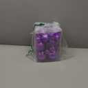 36 Pcs Christmas Ball Decoration Set, Shatterproof Hanging Christmas Xmas Tree Ornaments, Indoor & Outdoor Decoration for Wreath and Party Decorations (Purple)