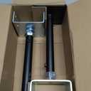 2 Pack U-Shaped Floor Jack for 4x2, 4x4, 4x6 Joists - Adjustable Steel Telepost with U-Head, Mini Screw Jack, Post Jack.9-13 Inch Adjustment Range.