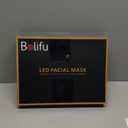 Red Light Mask for Face, 7-1 Colors Facial Care Mask, 850nm Infrared & Red Light Masks, Ergonomic Design for Home & Travel, Black