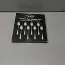 8-Piece 6.7 Inches Stainless Steel Tea Spoon, Durable Dishwasher Safe Teaspoons, Silverware Dessert Spoons, Small Spoons For Restaurant, Hotel