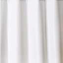 CSI Bathware 66" W x 72" L Assure Heavy-Duty Vinyl Shower Curtain in White