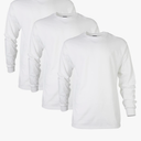 Gildan Adult Ultra Cotton Long Sleeve T-Shirt, Style G2400, Multipack 3 pack XXL