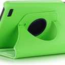 Tablet Cover for Amazon Kindle Fire 7 5th Generation SV98LN(2015 Release),Ultra Slim Folio Stand Lightweight Leather Case for Amazon Kindle Fire HD 7 2015 HD7 Gen 5th 7" (Ro-Green)