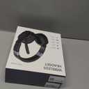 COSMUSIS Trucker Bluetooth Headset, Wireless Headsets with Noise Cancelling Microphone, Long Battery Life Bluetooth Headphones with Detachable Earpad/Single+Dual Mode for Office/Driving/Home (Black)