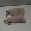 Vertvie Womens Seamless Bras No Underwire Supportive Wireless Push Up Full Coverage Bralette Comfort Scalloped T-Shirt Bra M