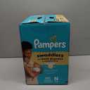 Pampers Swaddlers Diapers, Size 0 (up to 10 lbs), 140 Count, Absorbent, 