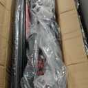 7'X7' Softball Practice Net - Pitching & Batting Net with Baseball Tee, Batter Dummy, Strike Zone & Bow Frame