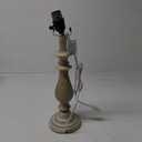 Rustic Grey Wash Lamp Base