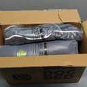 Orthopedic Washable Large Dog Bed: Waterproof Pet Bed with Bolsters - Removable Washable Cover for L XL XXL Large Sized Dog Bed - Non-Slip Bottom - Dark Gray