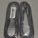 Durcord USB C Cable, Upgarded 2Pack 10ft Fast USB Type C Charging Cable for Android/Phone/Pad/Laptop, Type C Charger Braided USB Cable Compatible withi Phone 17/16/15/Pro/Plus/Max/Sam.Sung-Silver