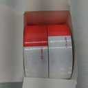 SWRT DOT-C2 Reflective Tape 2 Inch x 200 Feet Red White Reflective Tape Outdoor Waterproof Conspicuity Strong Adhesive Reflector Tape Warning Safety Reflective Tape for Vehicles Trailers Boats Signs