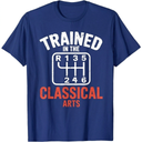 Trained in The Classical Arts Speed Manual Transmission T-Shirt, Small