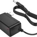 12V 0.5A 500mA Power Supply AC 100~240V to DC 12V 500mA 6W Adapter 12V 0.5A Transformer for CCTV Surveillance System LED Strip Light with 5.5 x 2.5mm 2.1mm Center Positive Tip