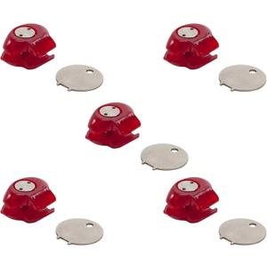 Trigger Lock,Keyed Gun Lock,Set of 5 Keyed Alike Trigger Gun Locks Safety Universal Firearms Pistol Shotgun,Gun Lock