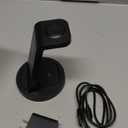 3 in 1 Charging Station for iPhone, Wireless Charger for iPhone 17 16e 16 15 14 13 12 11 X Pro Max & Apple Watch - Wireless Charging Station for AirPods 4 3 Pro (Black)