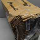 Henmnii Rollator Walker for Seniors, Lightweight Foldable All Terrain Rolling Walker with seat, Aluminum Walkers with 10 inch Rubber Wheels, Handles and Backrest for Seniors and Adult (Silver)