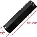 Grill Replacement Parts for Char Griller Chargriller 5050 5650 3001 Grills, Porcelain Steel Heat Plate, Heat Shield, Flame Shield, Burner Cover, Flavor Bars Replacement for Chargriller, King Griller