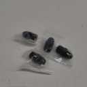 8AN Male Flare to 1/2" NPT Pipe Fitting Adapter Aluminum Straight Black, Pack of 4 (8AN to 1/2 NPT)