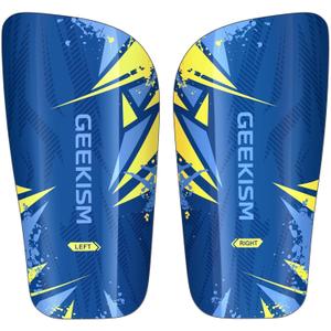 Soccer Shin Guards for Youth Kids Toddler - Soccer Shin Pads for Teens & Men, Protective Football Gear for 3-16 Years Boys Girls & Adult, World Cup Lightweight Soccer Equipment
