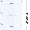 Cryspool 08050 Filter Compatible with Hayward CCX1500RE(CC 1500 E), X-Stream 150, PXST150, 817-0150n, C-8316, FC-1286, 150 Sq. Ft Pool Filter Cartridge, 1 Pack