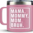 Gifts for Mom from Daughter, Son for Mothers Day, Christmas, Birthday - Birthday Gifts for Moms, Birthday Present for mom, Happy Birthdays Moms - Best Mother Mug 14Oz Stainless Steel Coffee Cup