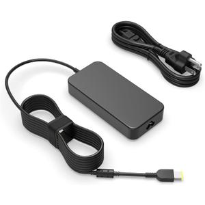 Superer 135W AC Charger Fit for Lenovo ThinkCentre M70a M70q M80q M90a M90q Neo 50a 50q Gen 1 2 3 4 5, Thinkstation p330 P320 Tiny Workstation Desktop Laptop