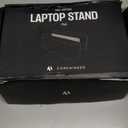 COREMINDED Adjustable Dual Vertical Laptop Stand for Desk, Wooden Laptop Holder, MacBook Pro Stand, Wood Mac Air Dock