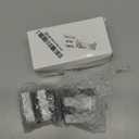 48 Pairs Outdoor Curtain Weights, Waterproof Outdoor Curtain Magnets for Heavy Wind, Patio, Mosquito, Cabana, Gazebo, Flags, Indoor (Black)