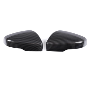 Car Side Mirror Decoration Cover Compatible with Subaru XV Forester Outback Legacy 2019-2022 2023 2024 2025 2026+,This Rear View Mirrors Cover Cap Cover trim is made of ABS. (Carbon Fiber)