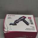 EYYA Handheld Cordless Car Vacuum Cleaner, 4-in-1 Portable Mini Car Vacuum Cleaner, 15000PA High Power & Air Duster with LED Light for Home Office (Grey/Pink)