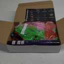 130PCS Glow in the Dark Party Supplies for Kids Adults, Light Up Party Favors with LED Glasses, Headbands, Finger Lights, Glow Sticks, Temporary Tattoos, Neon Face Body Paint for Halloween, Birthdays