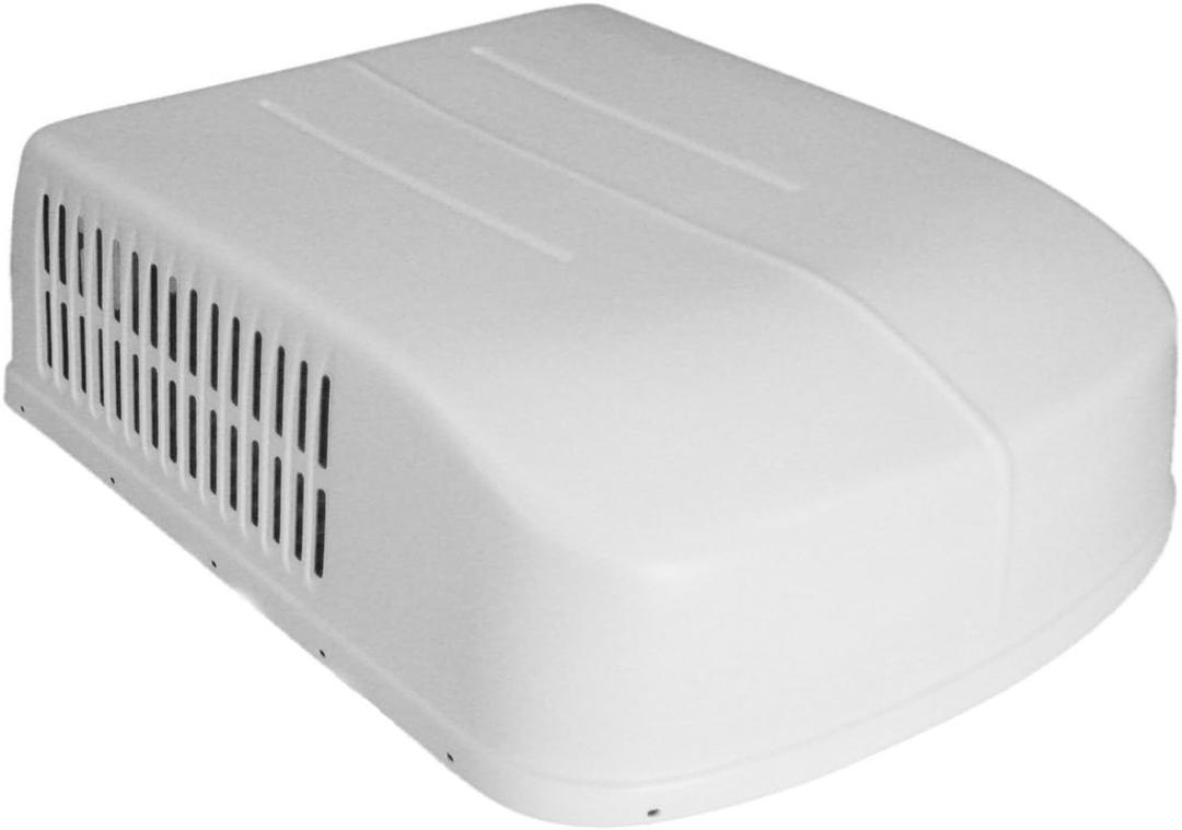 Icon Aftermarket A/C Shroud - fits Dometic Brisk Air Duo Therm - White
