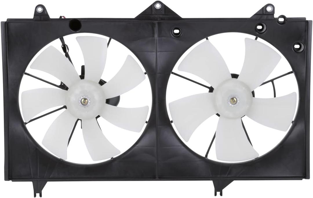TYC 620400 Cooling Fan Assembly Compatible with 2002-2006 Toyota Camry