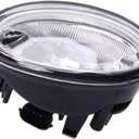 Front Bumper Driving Fog Lamps for 2016 2017 2018 2019 Honda CRV Front Bumper Halogen Fog Light Driving Lamp (Right (Passenger) Side)
