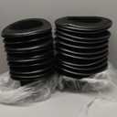 Loopeer 12 Pcs Black Felt Magician Hats - Unisex Formal Costume Novelty Hat for Men Women Dress Up Fancy Circus Birthday Party Supplies Favors