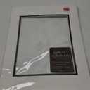 Gallery Solutions White and Black Custom Bevel Cut Double 11x14 8x10 Opening Picture Frame Mat, 8 inches x 10 inches