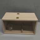 Cockatiel Nesting Box Outdoor Birdhouse View Window Acrylic and Wood Bird House Kit for Birds