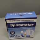 Incentive Spirometer Adult, Breathing Exercise Device for Lungs, Breathing Trainer (Blue)