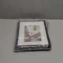 HOMERHYME 8x10 Picture Frame, Set of 4 Black Photo Frame for Tabletop or Wall Display, Fits Pictures 5x7 with Mat or 8x10 Without Mat, Poster Frame Collage with HD Plexiglass for Gallery Wall Home Decor