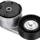 39282 Belt Tensioner Assembly with Pulley Fit for Chrysler Town & Country 2011-2016 &Fit for Dodge Challenger, Charger, Durango, Grand Caravan, Journey & Jeep Grand Cherokee & Ram 1500, C/V