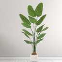 Artificial Bird of Paradise Plant, Faux Artificial Trees, Tall Fake Realistic Tree, Faux Plants Indoor Tall, for Indoor Outdoor House Home Office Modern(180cm/70in)