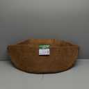 Bosmere 36" Pre-Formed Replacement Coco Liner with Soil Moist for Window Basket (Brown)
