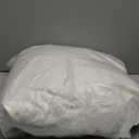 USlixury Sleeping - 20"X26" Buckwheat Hull Pillow with Organic Cotton Shell, Adjustable Height and Firmness, Firm Neck Support for Back/Side Sleepers, Cool Sleep, White