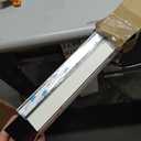 Light Blocking Strips for Window Shades and Blinds, 100% Blackout PVC Side Tracks Light Blocker for Blinds, Window Light Blocker for Bedroom(White, 58", 4PCS)