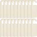 uxcell 20pcs Wooden Door Knob Hangers, Wood Door Knob Signs, Wood Door Tags for DIY Craft Door Home Office Hotel Restaurant Decoration