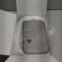 Ultrasonic Jewelry Cleaner, 48kHz Professional Ultrasonic Cleaner Machine with 24oz Large Capacity Tank & 3 Timer Setting, Sonic Machine for Eyeglasses, Rings, Earring, Dentures, Retainers (White)