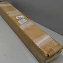 No Drill Cordless Bamboo Roman Shades, 35" W × 72" H, Highfield Teak