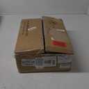 Furnulem Tall 4 Drawers Dresser, Vertical Storage Tower Black Dresser for Bedroom, Hallway, Entryway, Nursery, Closet Organizer, Nightstand Bedside Table Furniture, Sturdy Steel Frame, Wood Top